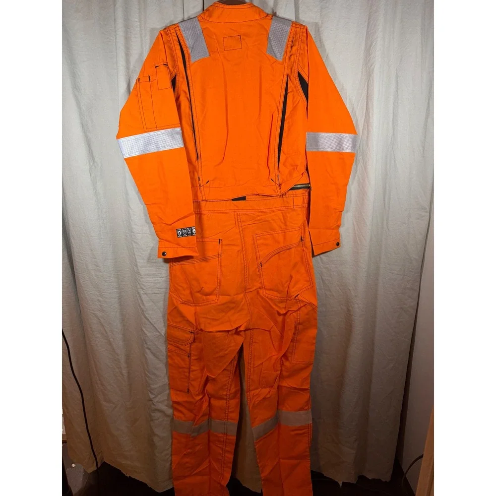 Red Wing 81907 Womens Premium Vented Coverall Orange FR Flame Resistant Size R06